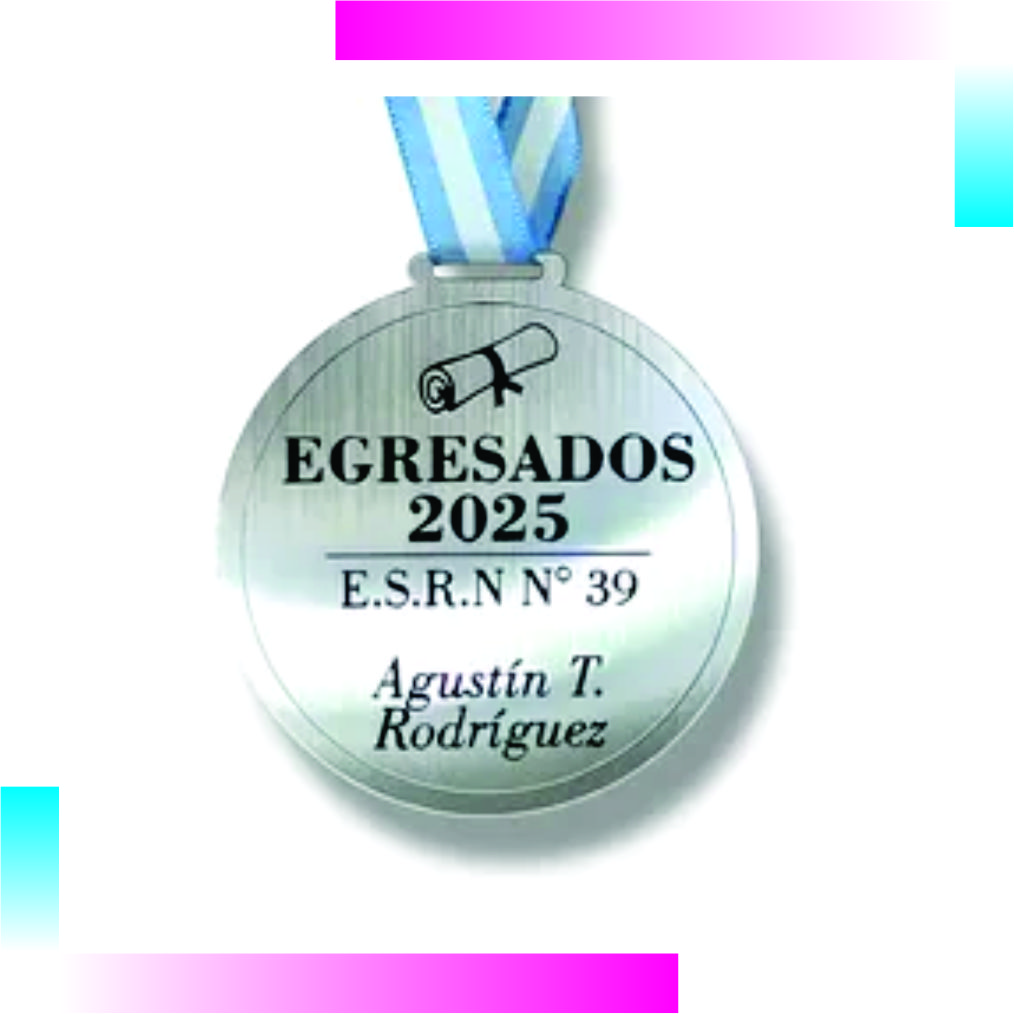 Medallas en acrilico y mdf